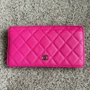 Chanel Caviar Long Wallet